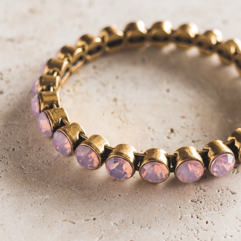 Plunder Broedrick Bracelet - Pink & Gold